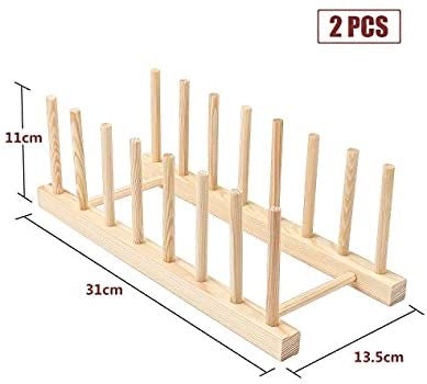 Minimalist Wooden Dish Rack